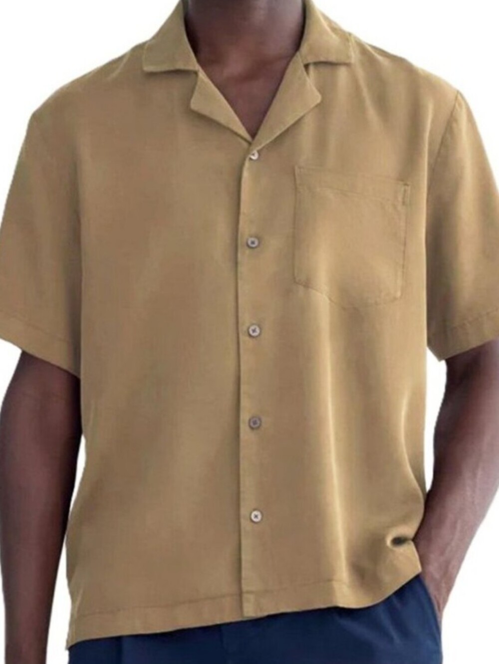 EVERLANE The Resort Short-Sleeve Shirt in Butterlite  Men's